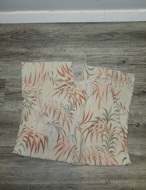 Tommy Bahama Green Leafy Print Silk Pants | Vacation | 8